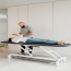 PICASSO XL electric stretcher: two bodies with inclined backrest and variable height by motor PICASSO XL electric stretcher: two bodies with inclined backrest and variable height by motor